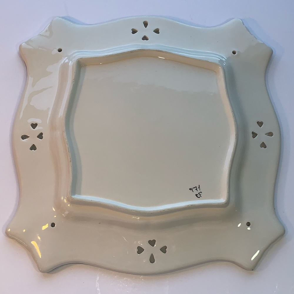 Classic Square Snowman Inspired Christmas Platter - Picture 8 of 8